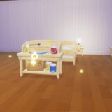 ハートピアスローライフで製作した家具を設置するのはどうやるの？不具合？