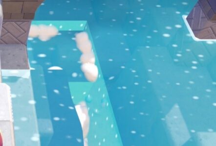 ぽこあポケモンで海や池のデコボコを直す方法【穴が空いた】