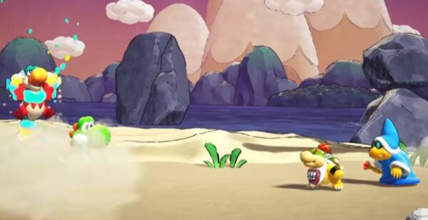 クッパJr.＆カメック（絶海の孤島）